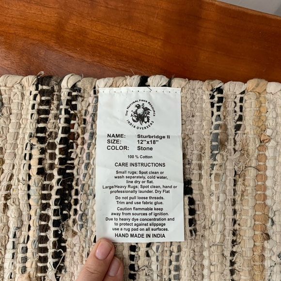 India Overseas Traders Boho Woven Placemats Cotton - Picture 2 of 2